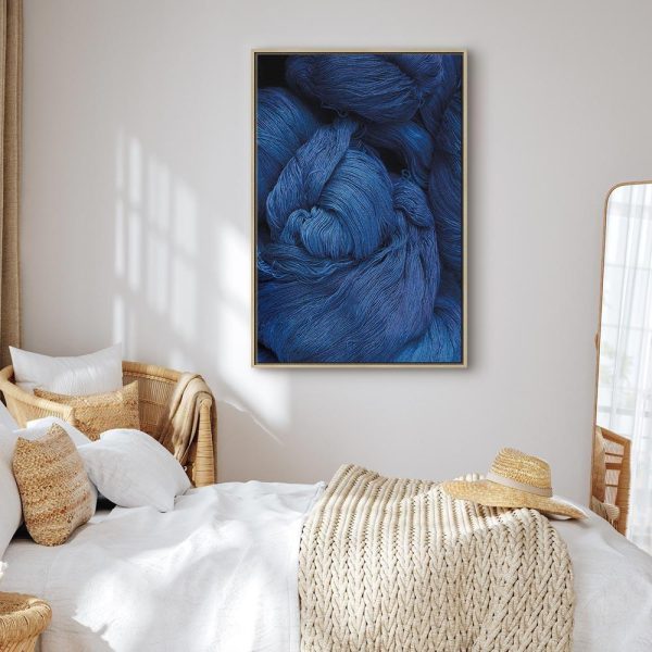 Tableau - Blue Worsted (1 Part) Vertical