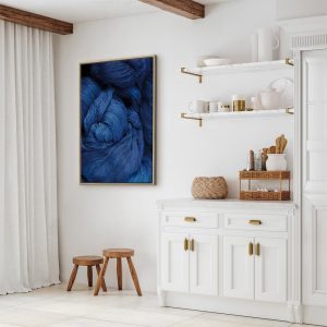 Tableau - Blue Worsted (1 Part) Vertical