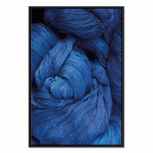 Tableau - Blue Worsted (1 Part) Vertical