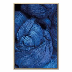 Tableau - Blue Worsted (1 Part) Vertical