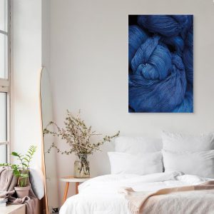 Tableau - Blue Worsted (1 Part) Vertical