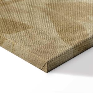 Tableau - Botanical Motif with Leaves and Vines in Sand Colors