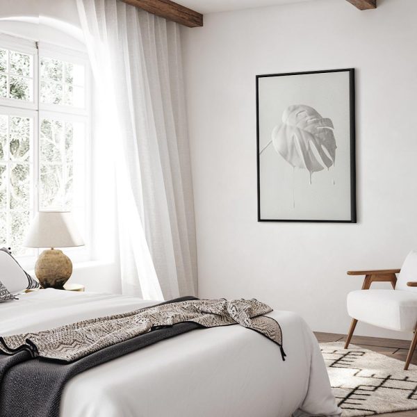 Tableau - Bright Monstera (1 Part) Vertical