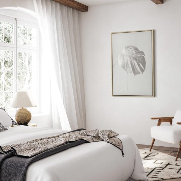 Tableau - Bright Monstera (1 Part) Vertical