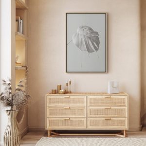 Tableau - Bright Monstera (1 Part) Vertical