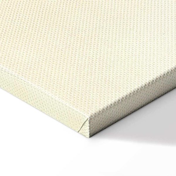 Tableau - Bright Night - Moon Accompanied by Many Stars on a Light Background