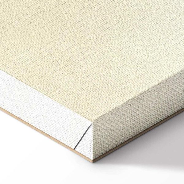 Tableau - Bright Night - Moon Accompanied by Many Stars on a Light Background