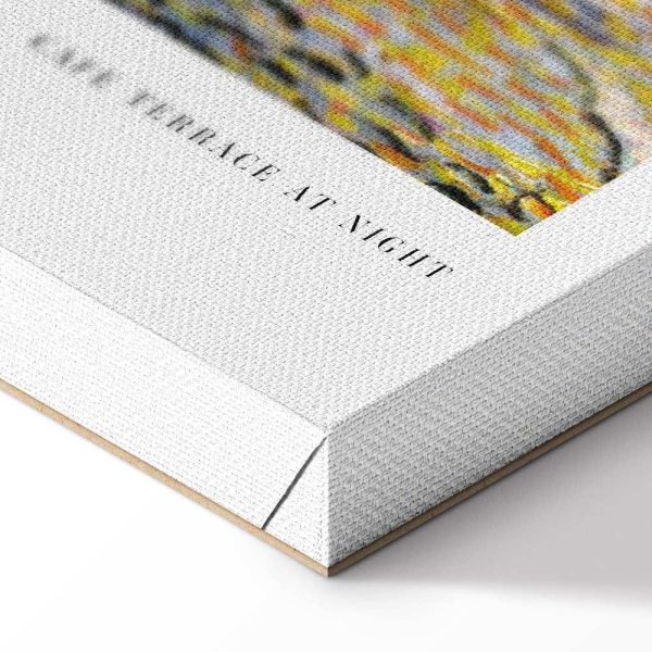 Tableau - Cafe at Night (1 Part) Vertical