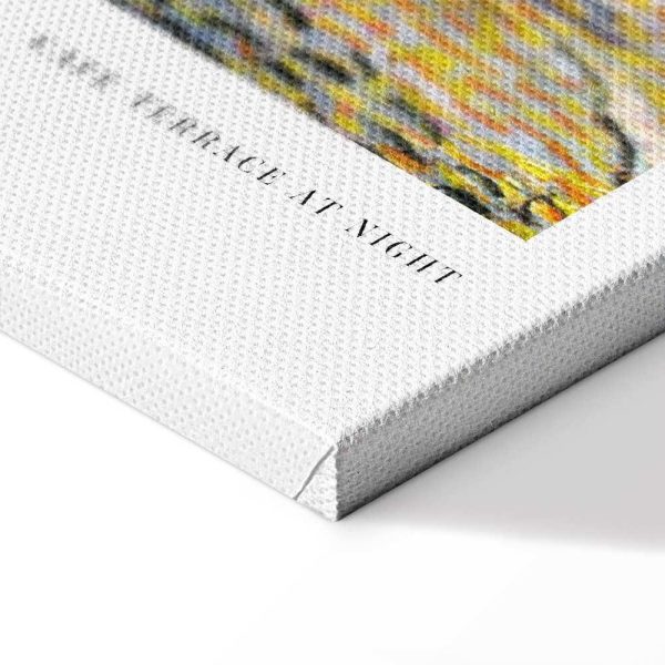 Tableau - Cafe at Night (1 Part) Vertical