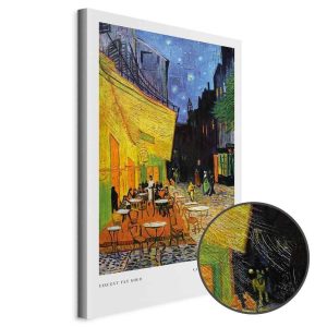 Tableau - Cafe at Night (1 Part) Vertical