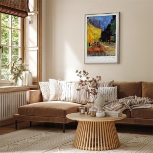 Tableau - Cafe at Night (1 Part) Vertical