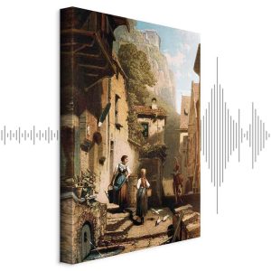 Tableau - Carl Spitzweg – Im Dachstübchen