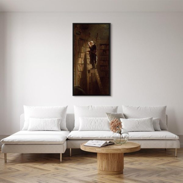 Tableau - Carl Spitzweg – The Bookworm