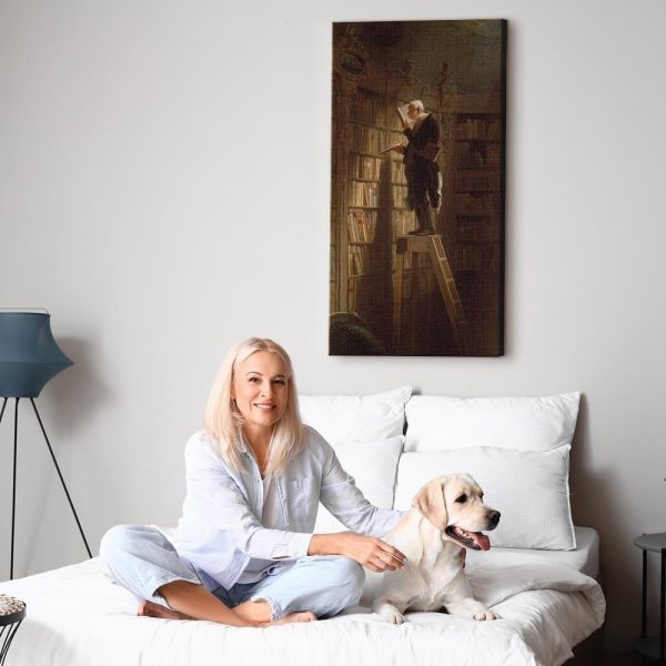 Tableau - Carl Spitzweg – The Bookworm