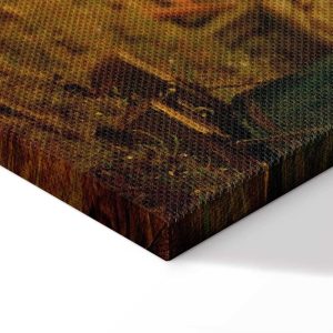 Tableau - Carl Spitzweg – Well-Wisher Presenting Flowers