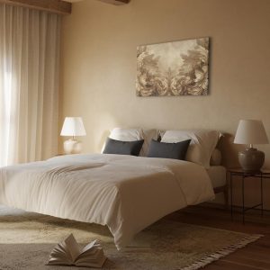 Tableau - Carved Baroque Ornaments Rich Composition in Sepia Colors