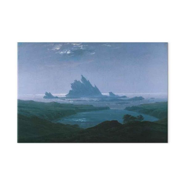 Tableau - Caspar David Friedrich – Cliff reef on the beach