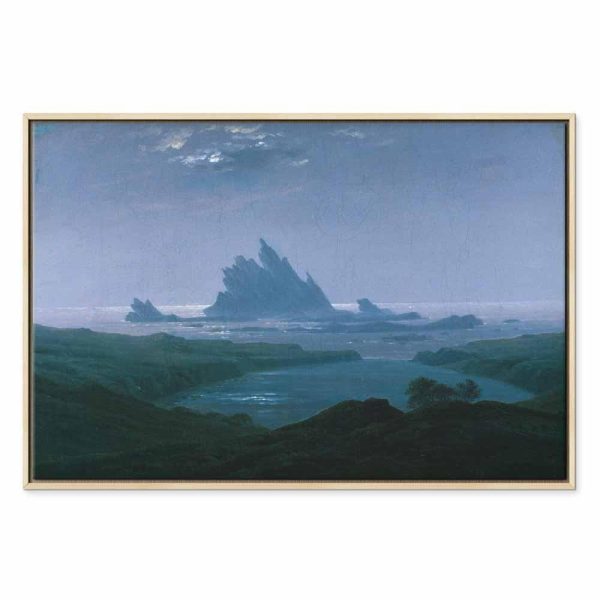 Tableau - Caspar David Friedrich – Cliff reef on the beach