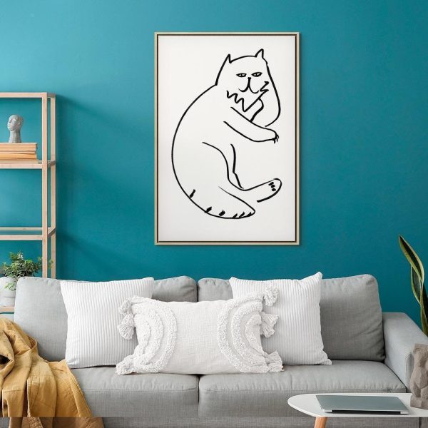 Tableau - Cat Relaxing (1 Part) Vertical