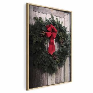 Tableau - Christmas Wreath (1 Part) Vertical