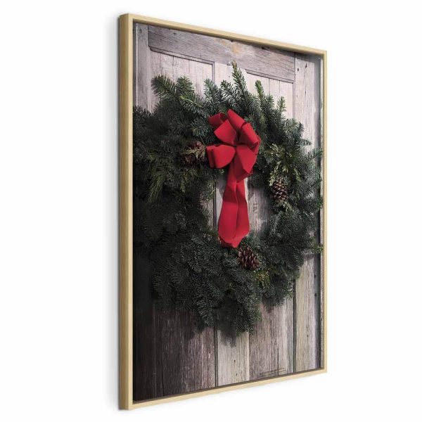 Tableau - Christmas Wreath (1 Part) Vertical