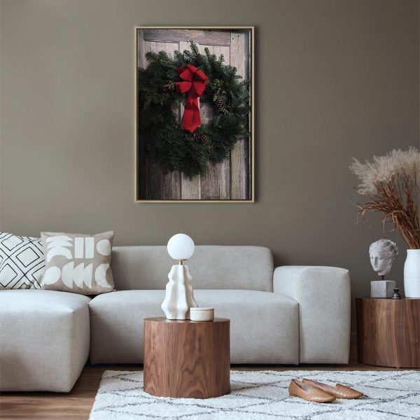 Tableau - Christmas Wreath (1 Part) Vertical