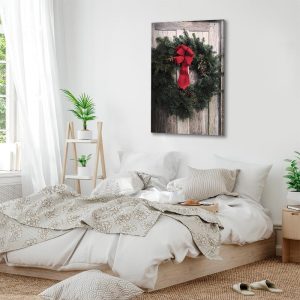 Tableau - Christmas Wreath (1 Part) Vertical