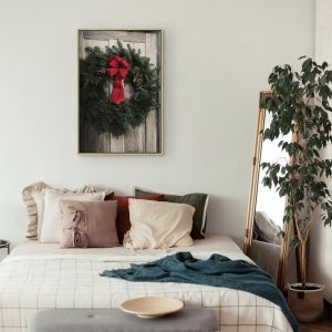 Tableau - Christmas Wreath (1 Part) Vertical