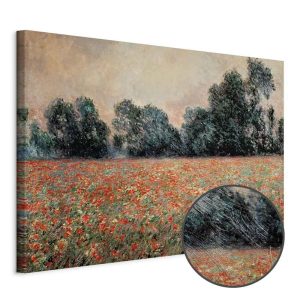 Tableau - Claude Monet – Field with wild Poppies