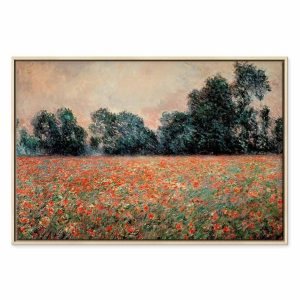 Tableau - Claude Monet – Field with wild Poppies