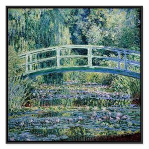 Tableau - Claude Monet – Footbridge in Giverny