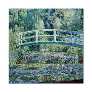 Tableau - Claude Monet – Footbridge in Giverny