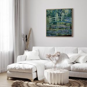 Tableau - Claude Monet – Footbridge in Giverny