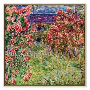 Tableau - Claude Monet – La maison dans les roses