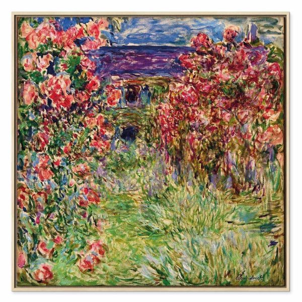 Tableau - Claude Monet – La maison dans les roses