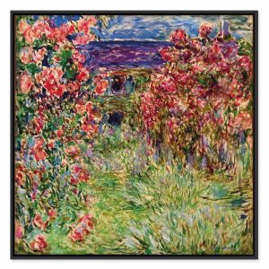 Tableau - Claude Monet – La maison dans les roses