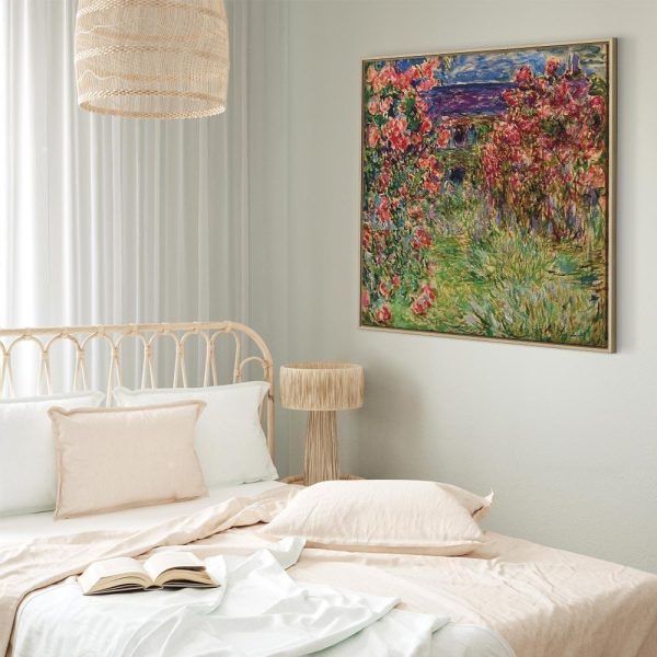 Tableau - Claude Monet – La maison dans les roses
