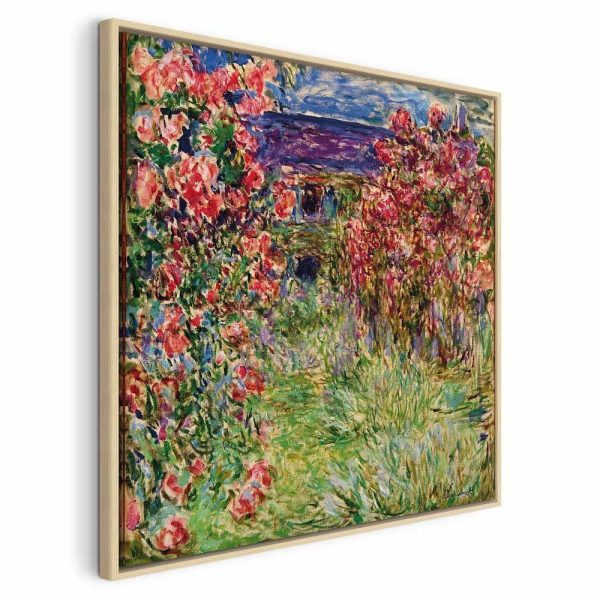 Tableau - Claude Monet – La maison dans les roses