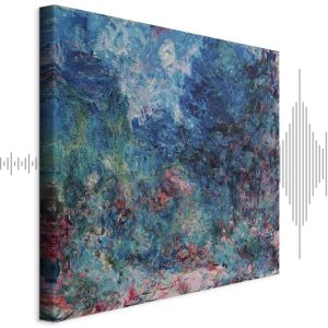 Tableau - Claude Monet – La maison de l'artiste vue du jardin aux roses