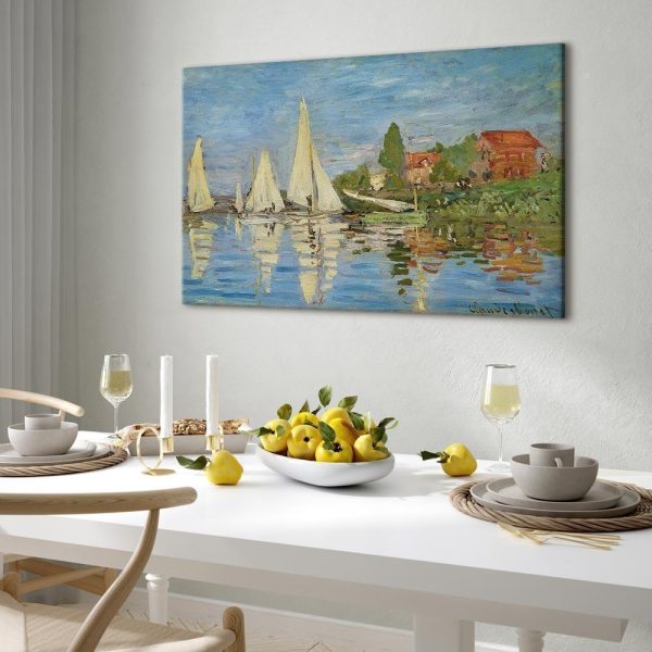 Tableau - Claude Monet – Regattas at Argenteuil