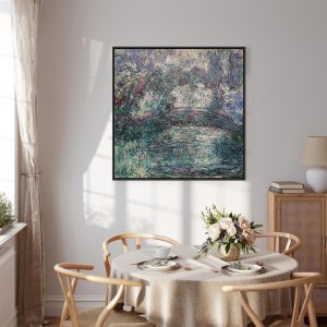 Tableau - Claude Monet – The Japanese Bridge