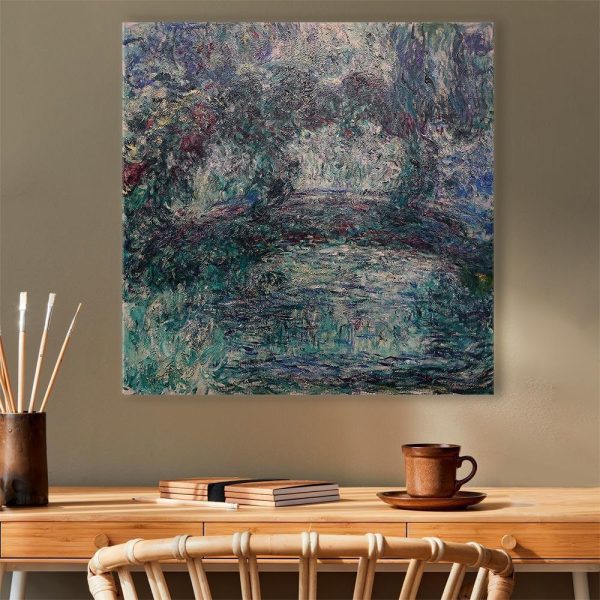 Tableau - Claude Monet – The Japanese Bridge