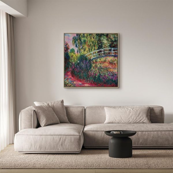 Tableau - Claude Monet – The Japanese Footbridge