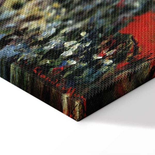 Tableau - Claude Monet – The Rue Montorgueil in Paris, Celebration of June 30, 1884