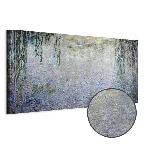 Tableau - Claude Monet – The Water Lilies – Clear Morning with Willows