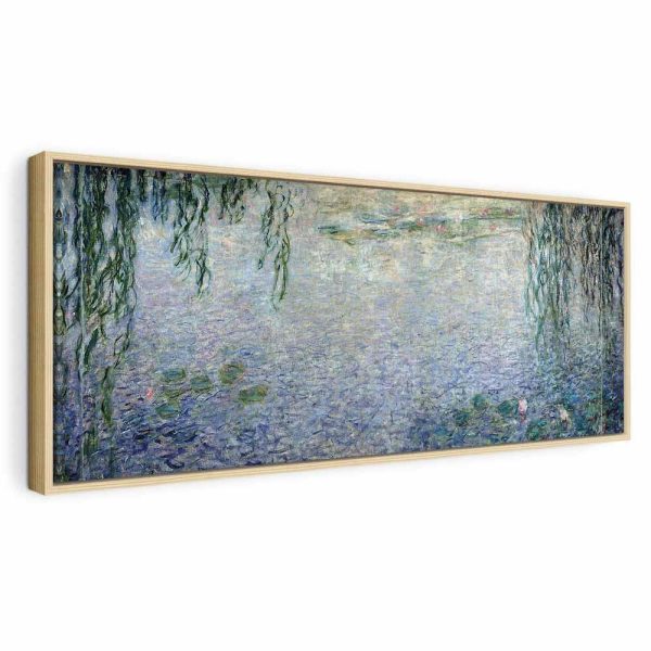 Tableau - Claude Monet – The Water Lilies – Clear Morning with Willows