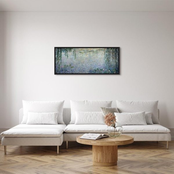 Tableau - Claude Monet – The Water Lilies – Clear Morning with Willows