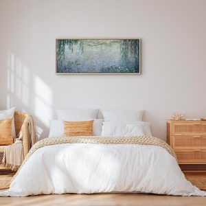 Tableau - Claude Monet – The Water Lilies – Clear Morning with Willows