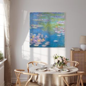 Tableau - Claude Monet – Water lilies in Giverny