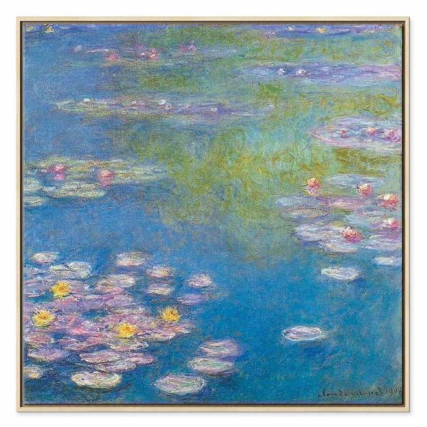 Tableau - Claude Monet – Water lilies in Giverny